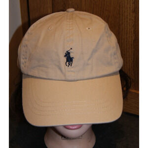 Polo by Ralph Lauren Tan Baseball Cap